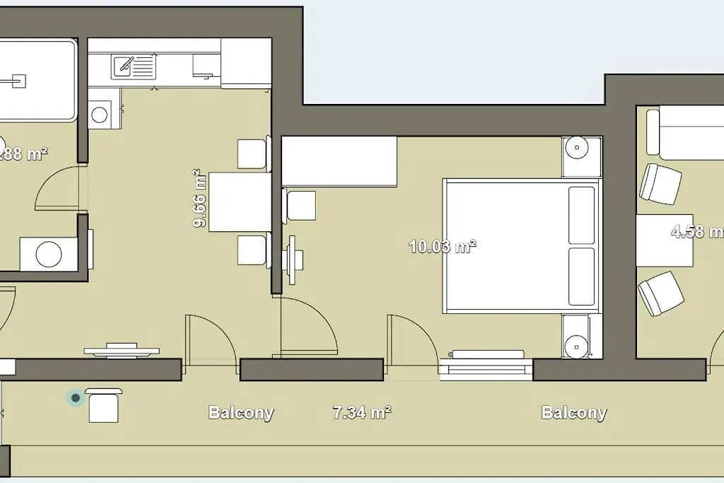 Apartment With The Best Balcony Tbilisi